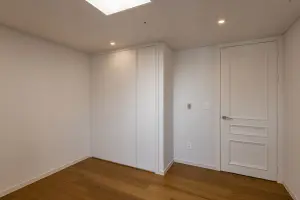 힐스테이트 68평, 화이트 미니멀 침실 인테리어